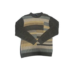 Dark academia funky geometric grandpa sweater
